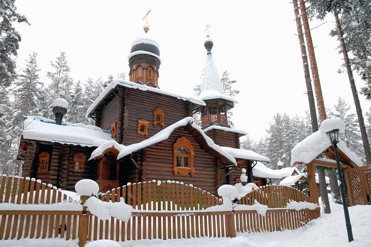 Православный храм в пос. Саперное, Ленинградская область